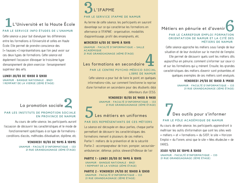 RDV reorientation 2023 - mars - 2